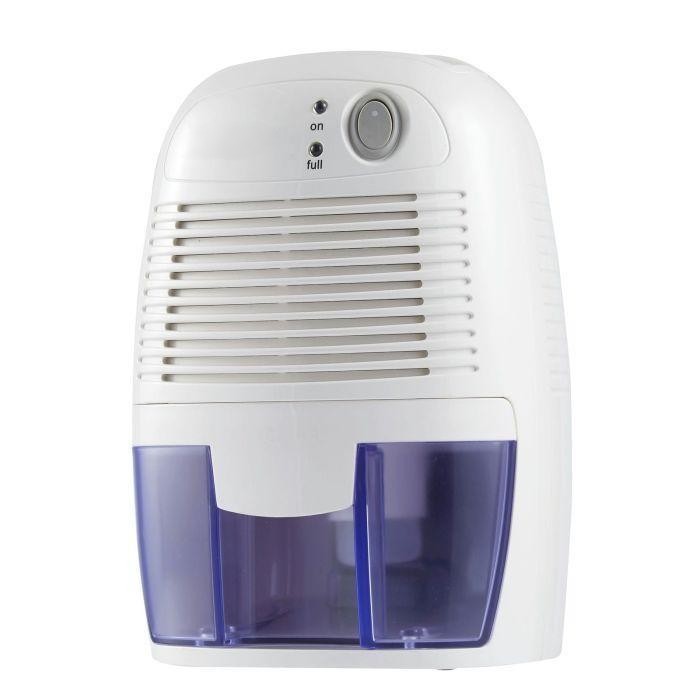 deshumidificador 23w 250ml/día, elimina la humedad y previene moho, ideal para hogares y ambientes cerrados.