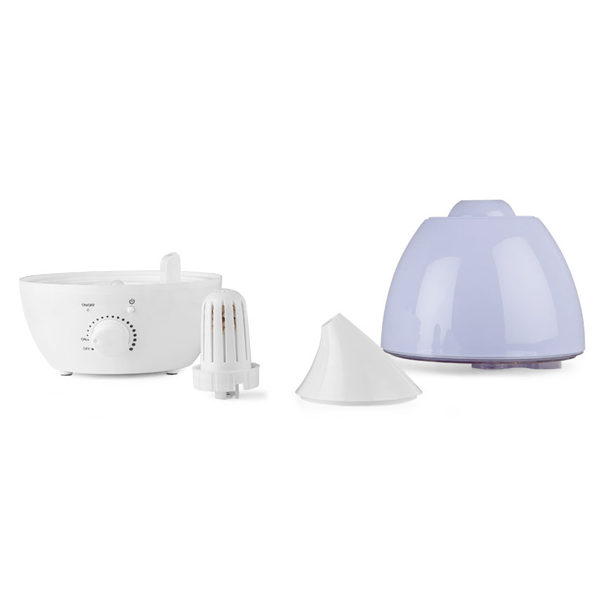 mini enfriador/humidificador 550ml de aire con cable USB 5W, purificador de aire con led RGB