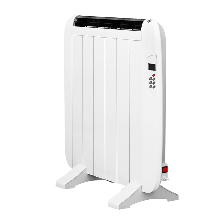 emisor térmico con termostato regulable 800w, 5 elementos, medidas: 49 x 58,5 x 7,5 cm