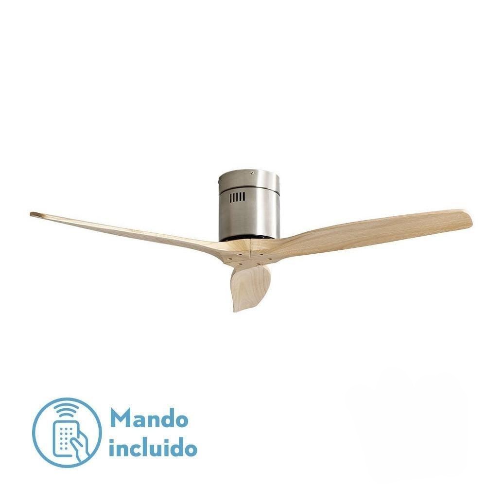 ventilador - ventilador dc de 3 aspas, 6 velocidades, sin luz, control remoto y temporizador. ideal para enfriar con estilo.*