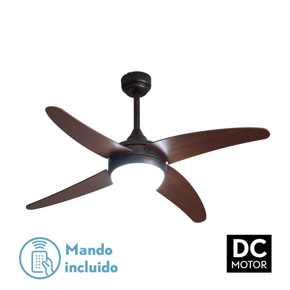 pantalla Salma E27 Madera Oscura 45dx35dx30h   Conica Abierta