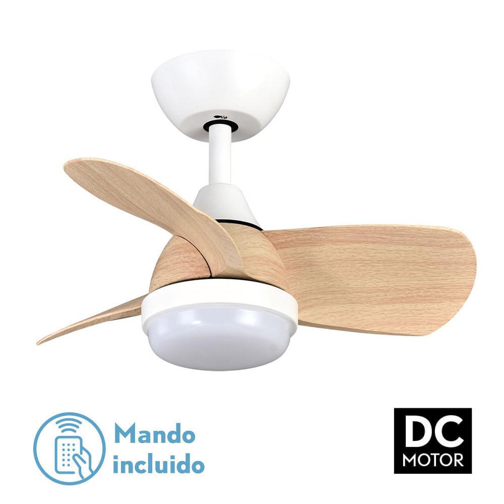 termoventilador Ceramico 2000w Blanco/negro Ventilador/calor 2potencias 3funciones Termost.reg. Antivuelco 23x19x17 Cm