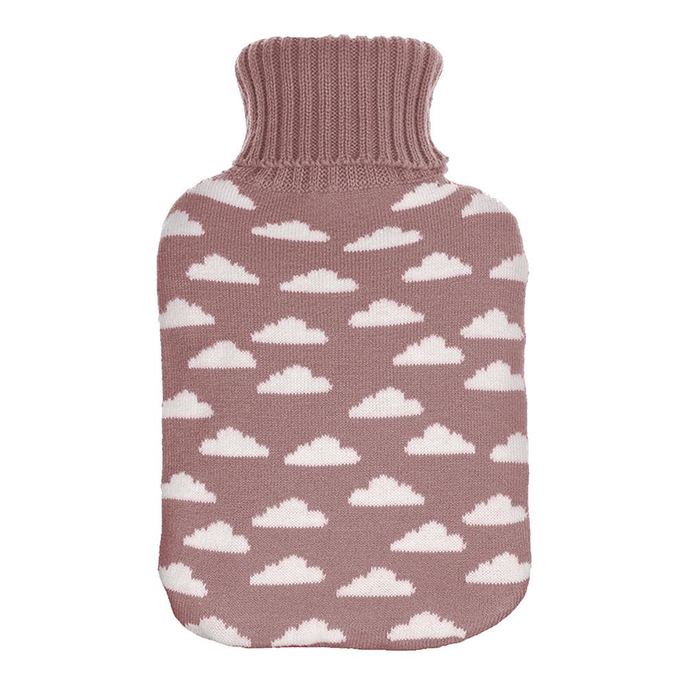 bolsa Agua Caliente Mimo 1,7l Forro Rosa Nubes 20x32x4 Cm Flexible Y Agradable Al Tacto
