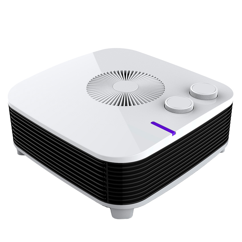 termoventilador Electrico Estilo 2000w Blanco Horizontal 2potenc.3funciones Termost.reg. 11,5x26x26 Cm